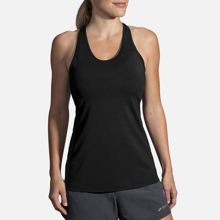 Brooks Pick-Up - Womens Running Tank Top - Grey (75602RLNI)